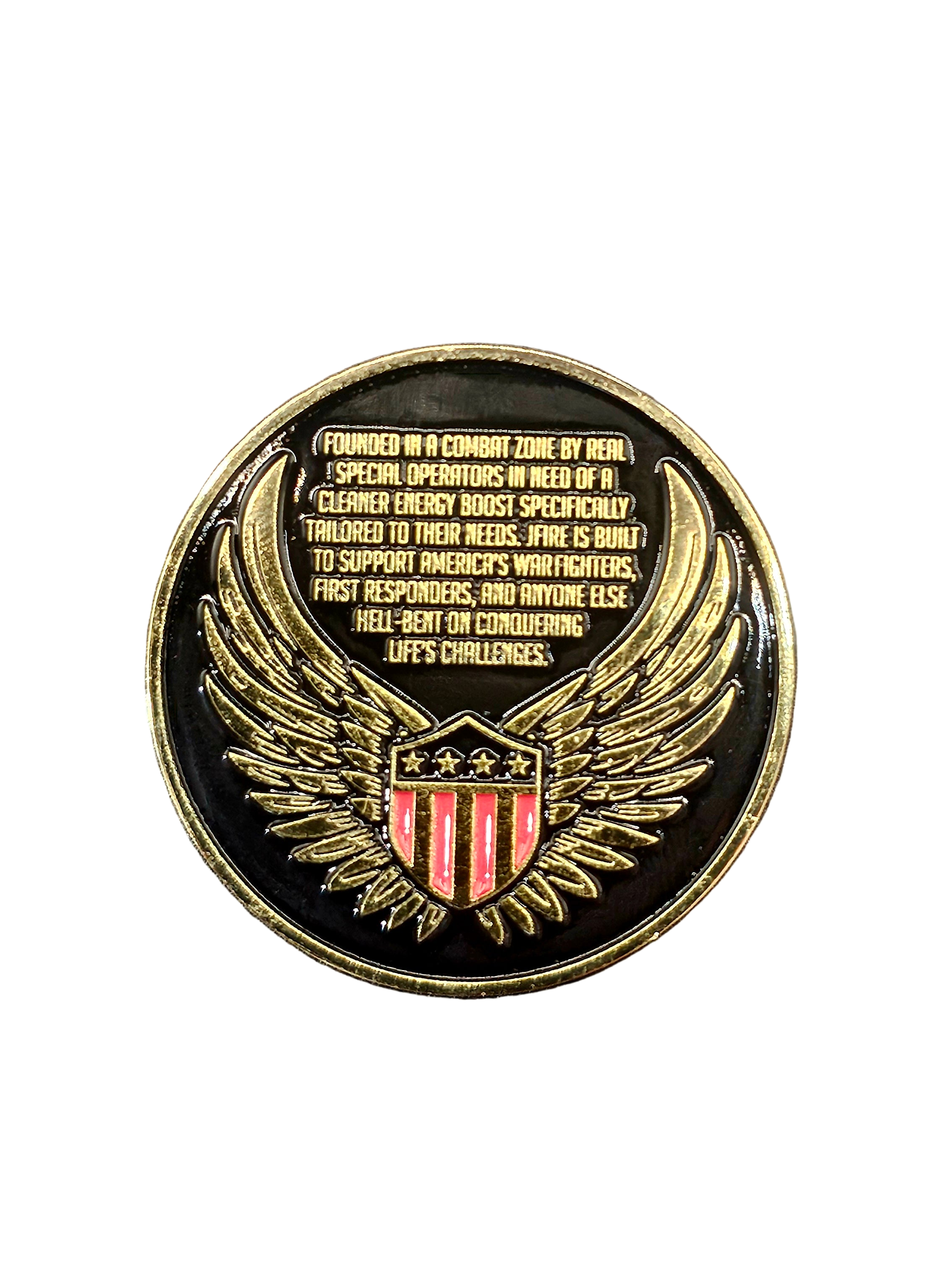 Jfire Reds Table Challenge Coin – JFIRE ENERGY LLC